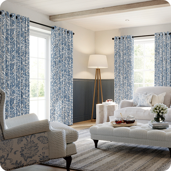 Blue Curtains